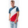 Textil Muži Trička s krátkým rukávem Ombre Pánské tričko Beyer navy-červená Červená/Modrá tmavá