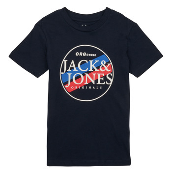 Textil Chlapecké Trička s krátkým rukávem Jack & Jones JORCODYY TEE SS CREW NECK Tmavě modrá