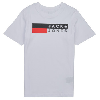 Textil Chlapecké Trička s krátkým rukávem Jack & Jones JJECORP LOGO TEE Bílá