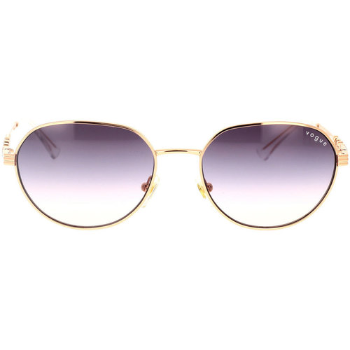 Hodinky & Bižuterie Ženy sluneční brýle Vogue Occhiali da Sole  VO4254S 515236 Zlatá