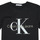 Textil Děti Trička s krátkým rukávem Calvin Klein Jeans MONOGRAM LOGO T-SHIRT Černá