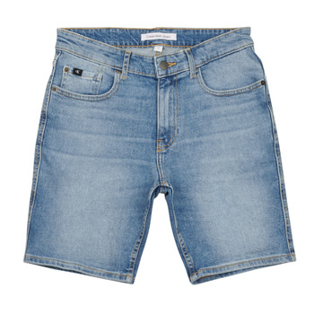 Textil Chlapecké Kraťasy / Bermudy Calvin Klein Jeans REG SHORT MID BLUE Modrá