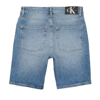 Calvin Klein Jeans REG SHORT MID BLUE Modrá