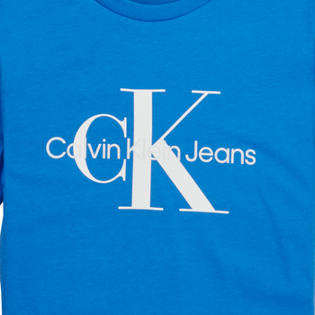 Calvin Klein Jeans MONOGRAM LOGO T-SHIRT Modrá