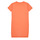 Textil Dívčí Krátké šaty Guess ROLLED UP SLEEVES TERRY DRESS Oranžová