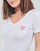 Textil Ženy Trička s krátkým rukávem Guess SS VN MINI TRIANGLE TEE Bílá