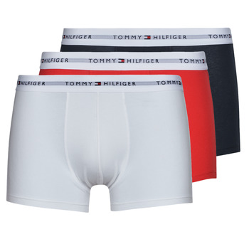 Spodní prádlo Muži Boxerky Tommy Hilfiger 3P TRUNK Tmavě modrá / Bílá / Červená