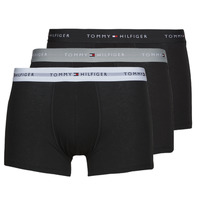 Spodní prádlo Muži Boxerky Tommy Hilfiger 3P WB TRUNK X3 Černá