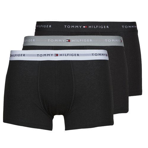 Spodní prádlo Muži Boxerky Tommy Hilfiger 3P WB TRUNK X3 Černá / Černá / Černá