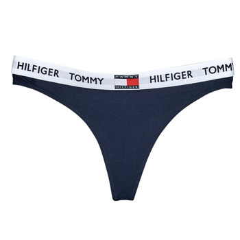 Spodní prádlo Ženy String Tommy Hilfiger THONG Tmavě modrá