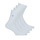 Doplňky  Ženy Sportovní ponožky  Tommy Hilfiger SOCK X4 Bílá