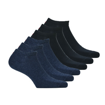 Doplňky  Sportovní ponožky  Tommy Hilfiger SNEAKER X6 Tmavě modrá / Černá