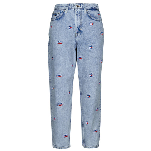 Textil Ženy Jeans pro těhotné Tommy Jeans MOM JEAN UHR TPRD AG7019 Modrá