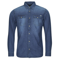 Textil Muži Košile s dlouhymi rukávy Jack & Jones JJESHERIDAN SHIRT L/S Modrá
