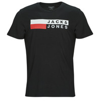 Textil Muži Trička s krátkým rukávem Jack & Jones JJECORP LOGO TEE SS O-NECK Černá