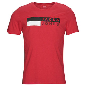 Textil Muži Trička s krátkým rukávem Jack & Jones JJECORP LOGO TEE SS O-NECK Červená