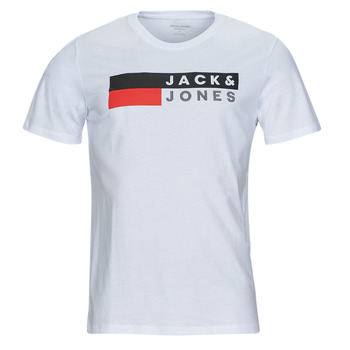 Textil Muži Trička s krátkým rukávem Jack & Jones JJECORP LOGO TEE SS O-NECK Bílá