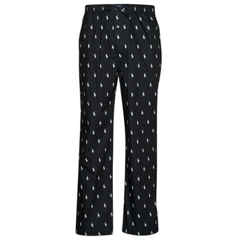 Textil Muži Pyžamo / Noční košile Polo Ralph Lauren SLEEPWEAR-PJ PANT-SLEEP-BOTTOM Černá / Bílá