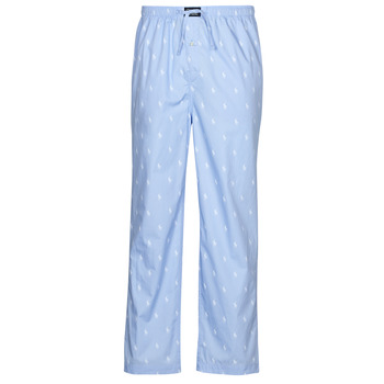 Textil Pyžamo / Noční košile Polo Ralph Lauren SLEEPWEAR-PJ PANT-SLEEP-BOTTOM Modrá / Nebeská modř / Bílá