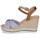 Boty Ženy Sandály Tom Tailor 5390211 Modrá / Hnědá / Bílá