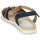 Boty Ženy Sandály Tom Tailor 5394901 Tmavě modrá / Hnědá
