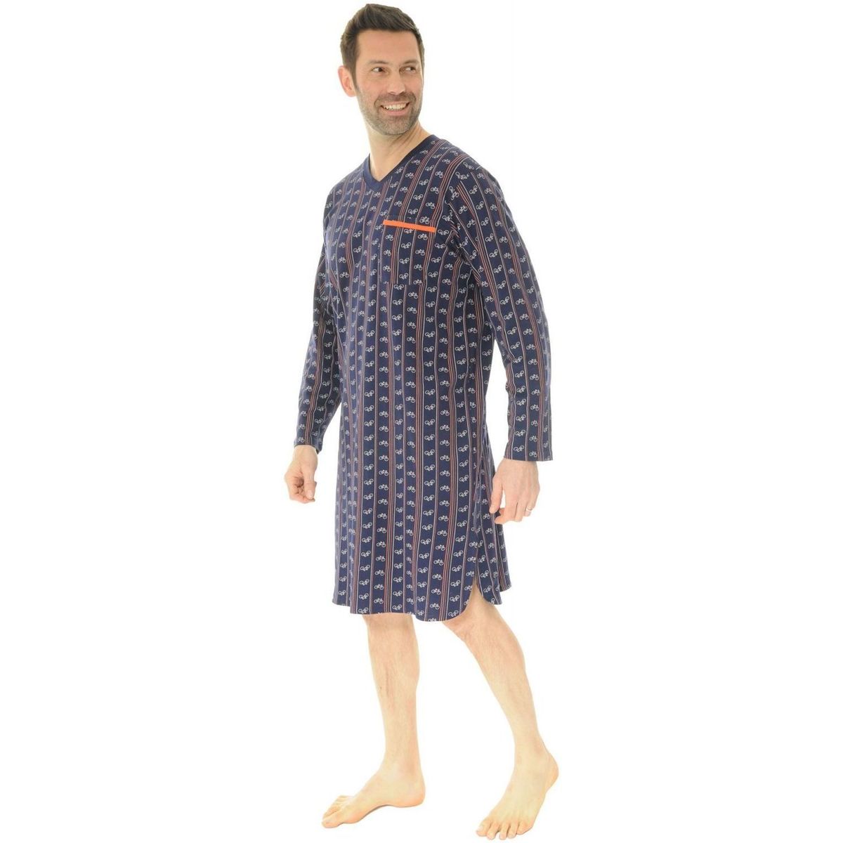Textil Muži Pyžamo / Noční košile Christian Cane SHAD Modrá