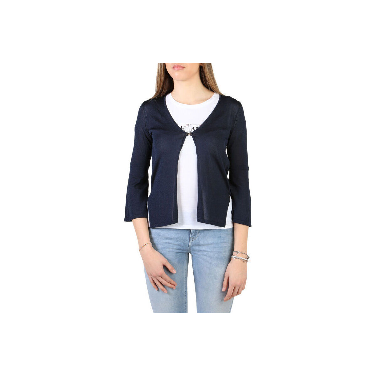 Textil Ženy Svetry Armani jeans - 3y5e2c_5m1xz Modrá