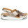 Boty Ženy Sandály Caprice 28702 Zlatá / Bílá