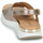 Boty Ženy Sandály Caprice 28702 Zlatá / Bílá