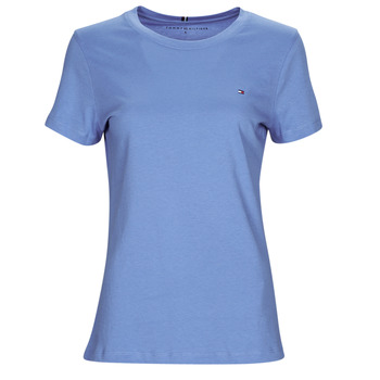Textil Ženy Trička s krátkým rukávem Tommy Hilfiger NEW CREW NECK TEE Modrá