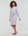 Textil Ženy Krátké šaty Tommy Hilfiger ORG CO GBL STP KNEE SHIRT DRESS Bílá