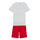 Textil Chlapecké Teplákové soupravy Tommy Hilfiger ESSENTIAL SET Bílá / Červená