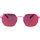 Hodinky & Bižuterie Ženy sluneční brýle Chiara Ferragni Occhiali da Sole  CF1019/S 35J Růžová