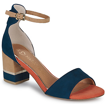Boty Ženy Sandály Marco Tozzi 2-2-28303-20-890 Modrá / Oranžová