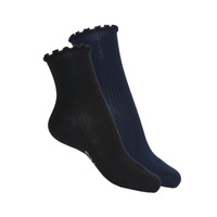 Doplňky  Ženy Ponožky DIM MC MODAL FANCY PACK X2 Černá / Tmavě modrá