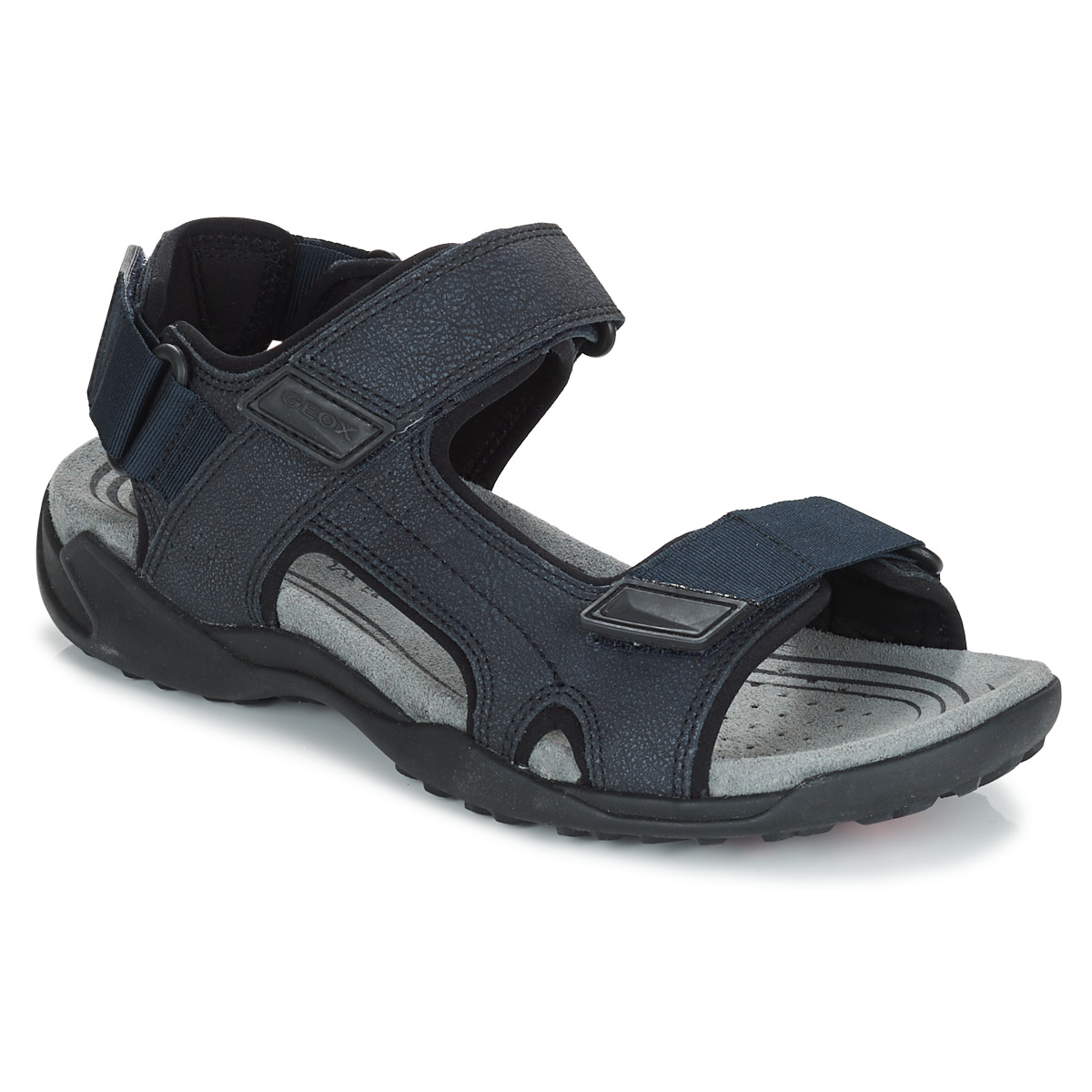 Boty Muži Sportovní sandály Geox U TERRENO + GRIP Tmavě modrá