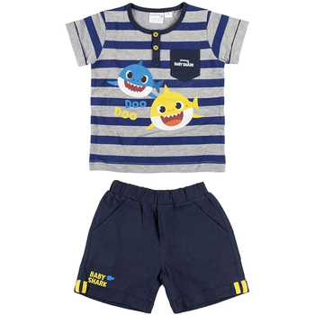 Textil Děti Pyžamo / Noční košile Baby Shark 2200006959 Modrá