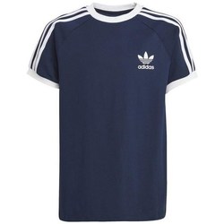Textil Muži Trička s krátkým rukávem adidas Originals 3STRIPES Tee Tmavě modrá