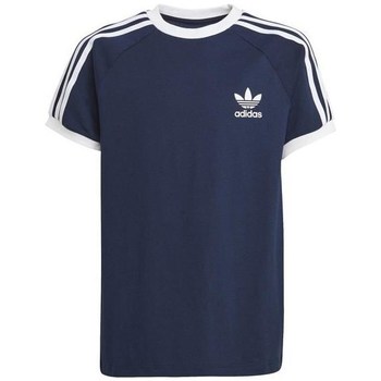 Textil Muži Trička s krátkým rukávem adidas Originals 3STRIPES Tee Tmavě modrá