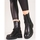 Boty Ženy Kotníkové boty Pk Designové  kotníčkové boty černé dámské na plochém podpatku 