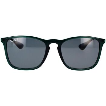 Hodinky & Bižuterie sluneční brýle Ray-ban Occhiali da Sole  Chris RB4187 666381 Polarizzati Khaki