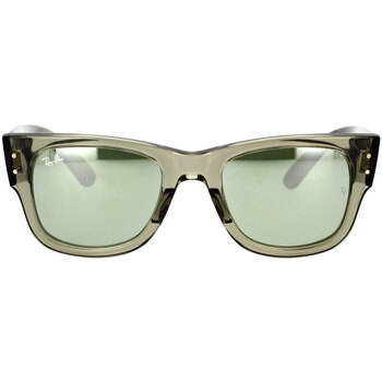 Hodinky & Bižuterie sluneční brýle Ray-ban Occhiali da Sole  Mega Wayfarer RB0840S 66355C Khaki