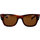 Hodinky & Bižuterie sluneční brýle Ray-ban Occhiali da Sole  Mega Wayfarer RB0840S 954/33 Hnědá