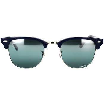 Ray-ban sluneční brýle Occhiali da Sole Clubmaster RB3016 1366G6 Polarizzati - Modrá