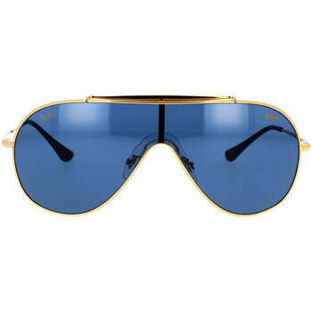 Hodinky & Bižuterie sluneční brýle Ray-ban Occhiali da Sole  Wings RB3597 924580 Zlatá