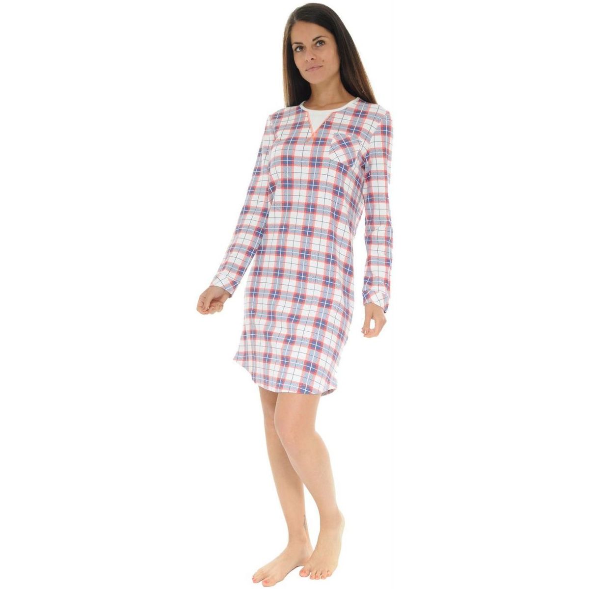 Textil Ženy Pyžamo / Noční košile Christian Cane ROMINA Bílá