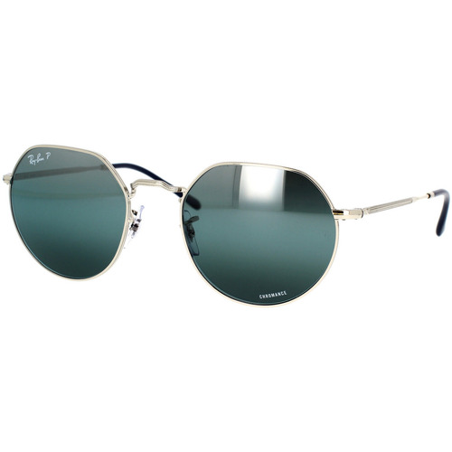 Hodinky & Bižuterie sluneční brýle Ray-ban Occhiali da Sole  Jack RB3565 9242G6 Polarizzati Stříbrná       