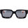 Hodinky & Bižuterie sluneční brýle Leziff Occhiali da Sole  Valencia M4554 C04 Nero Arancione Oranžová