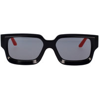Hodinky & Bižuterie Děti sluneční brýle Leziff Occhiali da Sole  Valencia M4554 C05 Nero Rosso Červená