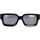Hodinky & Bižuterie sluneční brýle Leziff Occhiali da Sole  Valencia M4554 C06 Nero Bianco Bílá